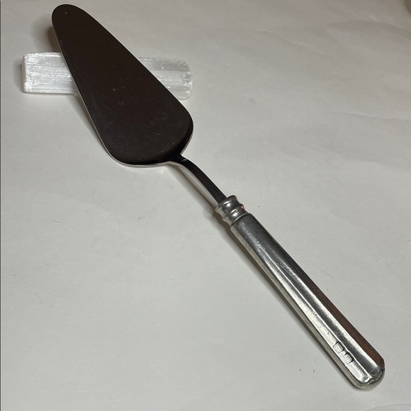 Williams Sonoma Valpeltro ILTON Pewter Stainless Steel Cake Pie Server Flatware